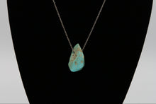 Load image into Gallery viewer, Mona Lisa Turquoise Nugget Necklace - T002