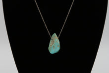 Load image into Gallery viewer, Mona Lisa Turquoise Nugget Necklace - T002