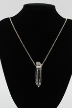 Load image into Gallery viewer, Drilled Quartz Crystal Necklace from Fisher Mountain - Q002