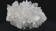 Load and play video in Gallery viewer, Quartz Crystal Cluster (Medium) 8in x 7in x 2.5in - SN AM000056
