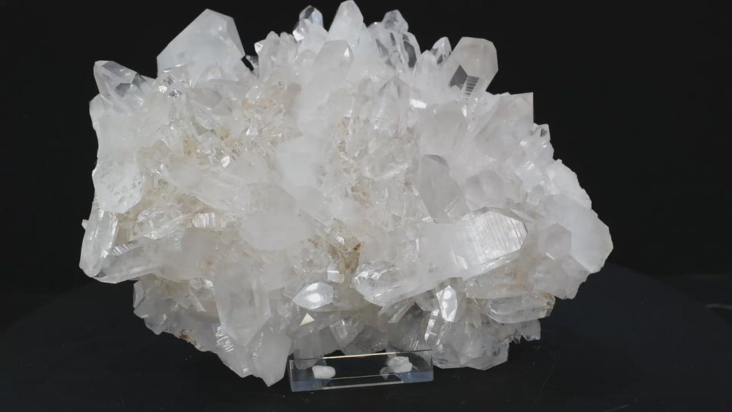 Quartz Crystal Cluster (Medium) 8in x 7in x 2.5in - SN AM000056
