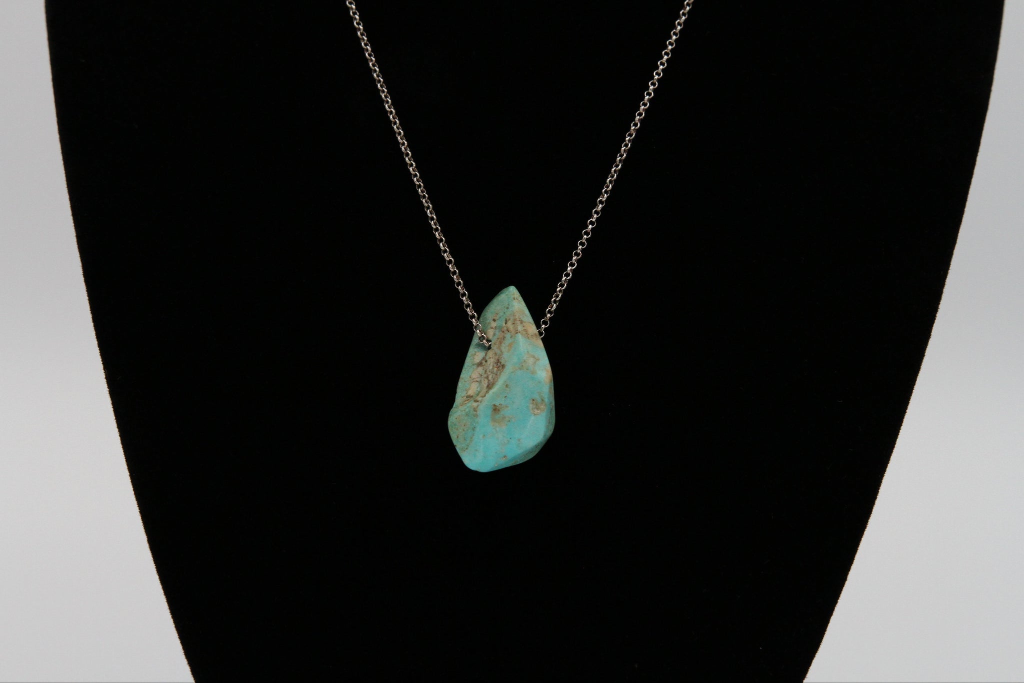 Mona Lisa Turquoise Nugget Necklace - T002 – Avant Mining Fisher