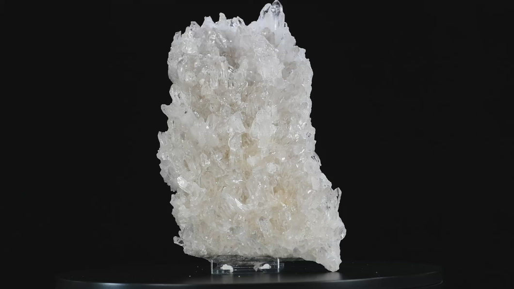 Quartz Crystal Cluster (Large) 11in x 5in x 2.5in - SN AM000090