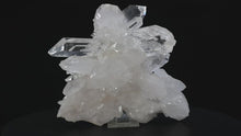 Load and play video in Gallery viewer, Quartz Crystal Cluster (Large) 6.5in x 7in x 3.5in - SN AM000025
