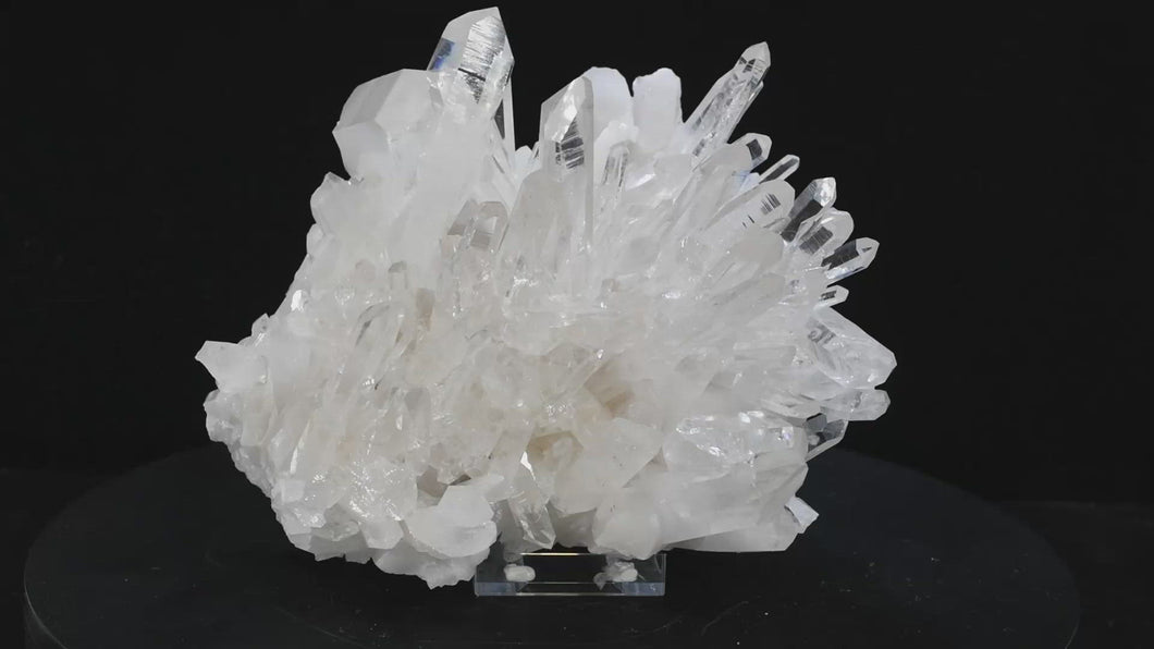 Quartz Crystal Cluster (Medium) 8in x 7in x 4.5in - SN AM000052