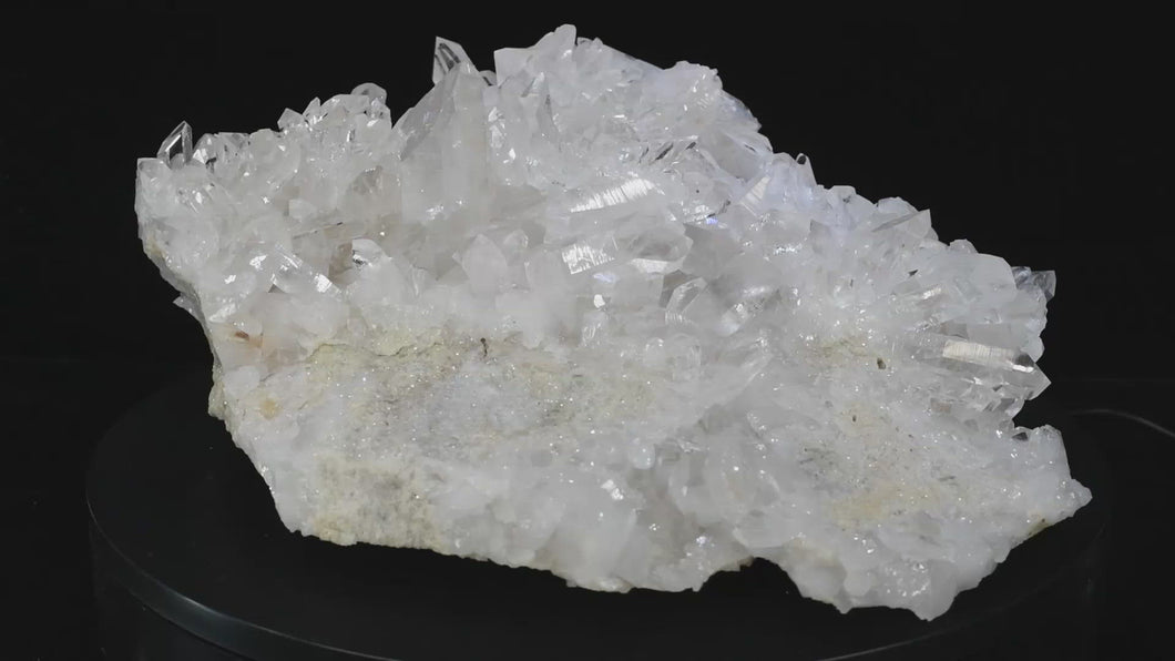 Quartz Crystal Cluster (Large) 11in x 10.5in x 5in - SN AM000017