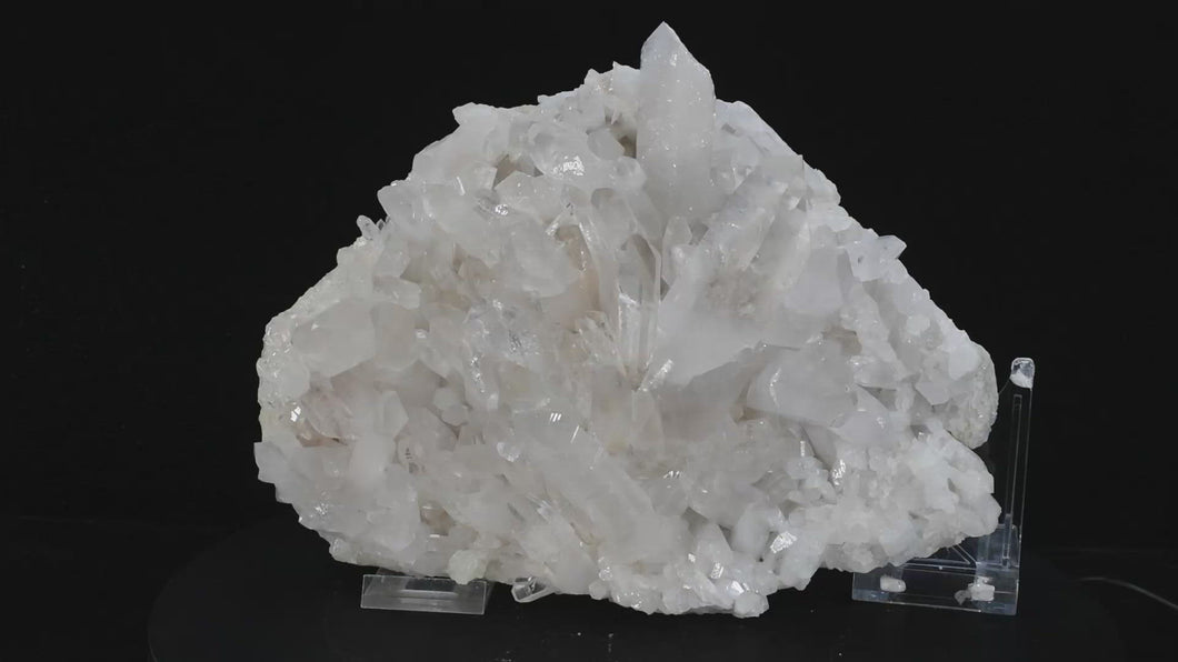 Quartz Crystal Cluster (Large) 10in x 8in x 4in - SN AM000019