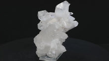 Load and play video in Gallery viewer, Quartz Crystal Cluster (Small) 5.5in x 4in x 2.5in - SN AM000055
